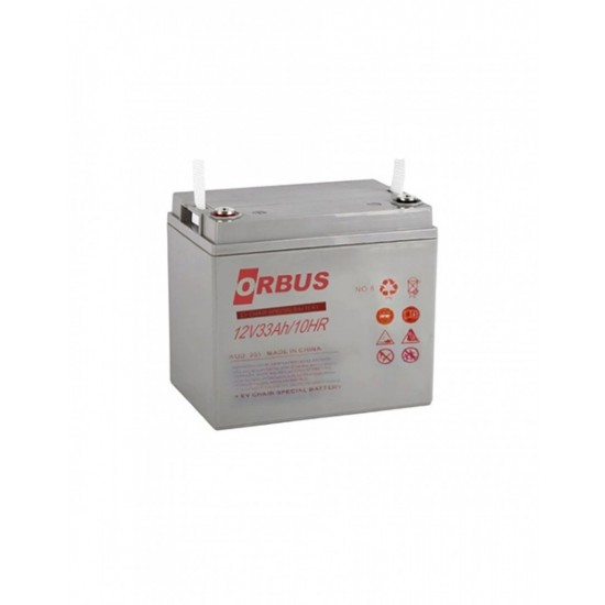 Orbus 12V 33AH ENGELLİ ARAÇ AKÜSÜ