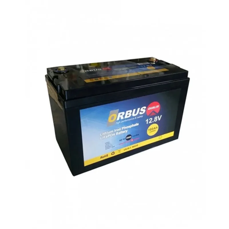 Orbus 12,8V 100AH LİTYUM AKÜ