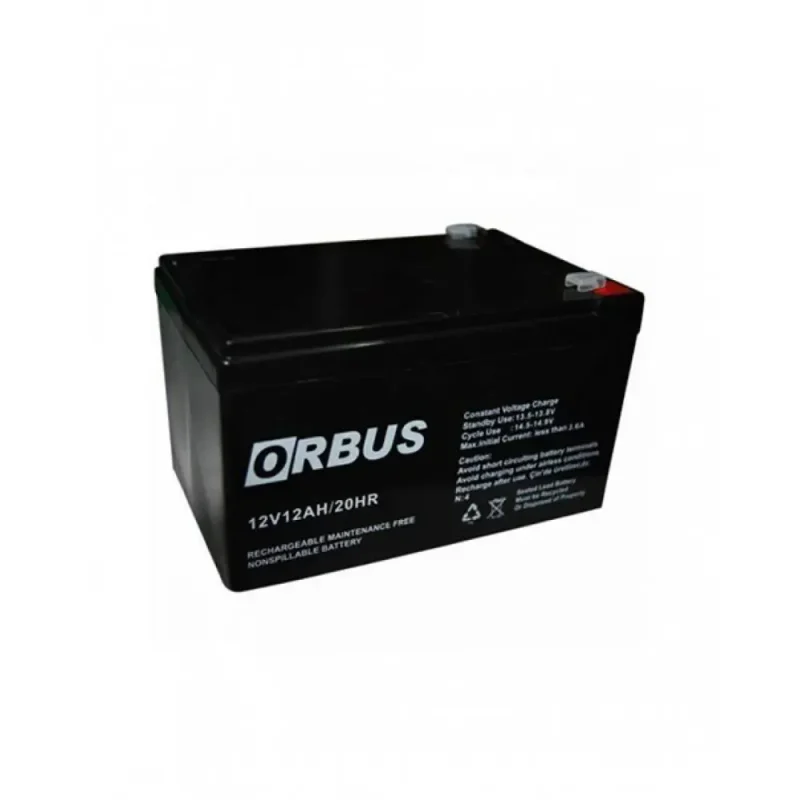 Orbus 12V 12AH KURU AKÜ
