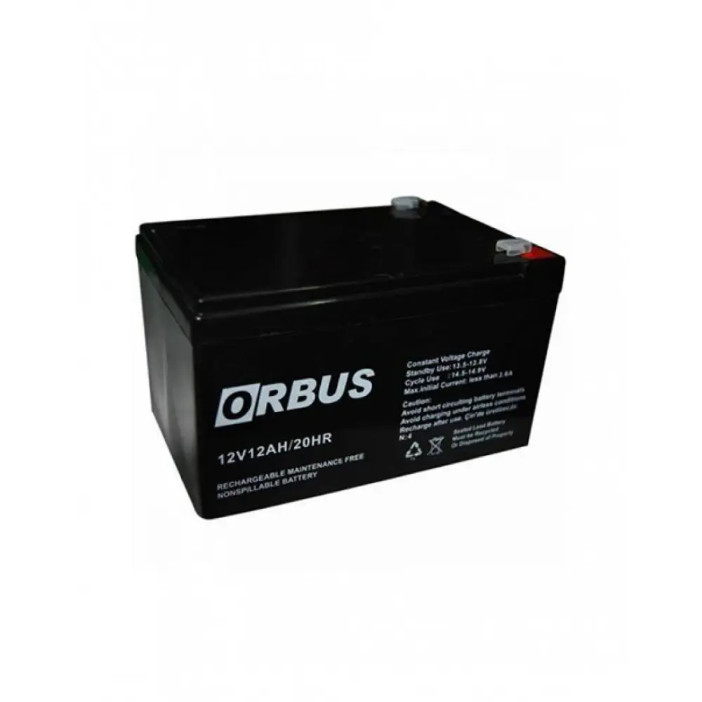 Orbus 12V 12AH KURU AKÜ