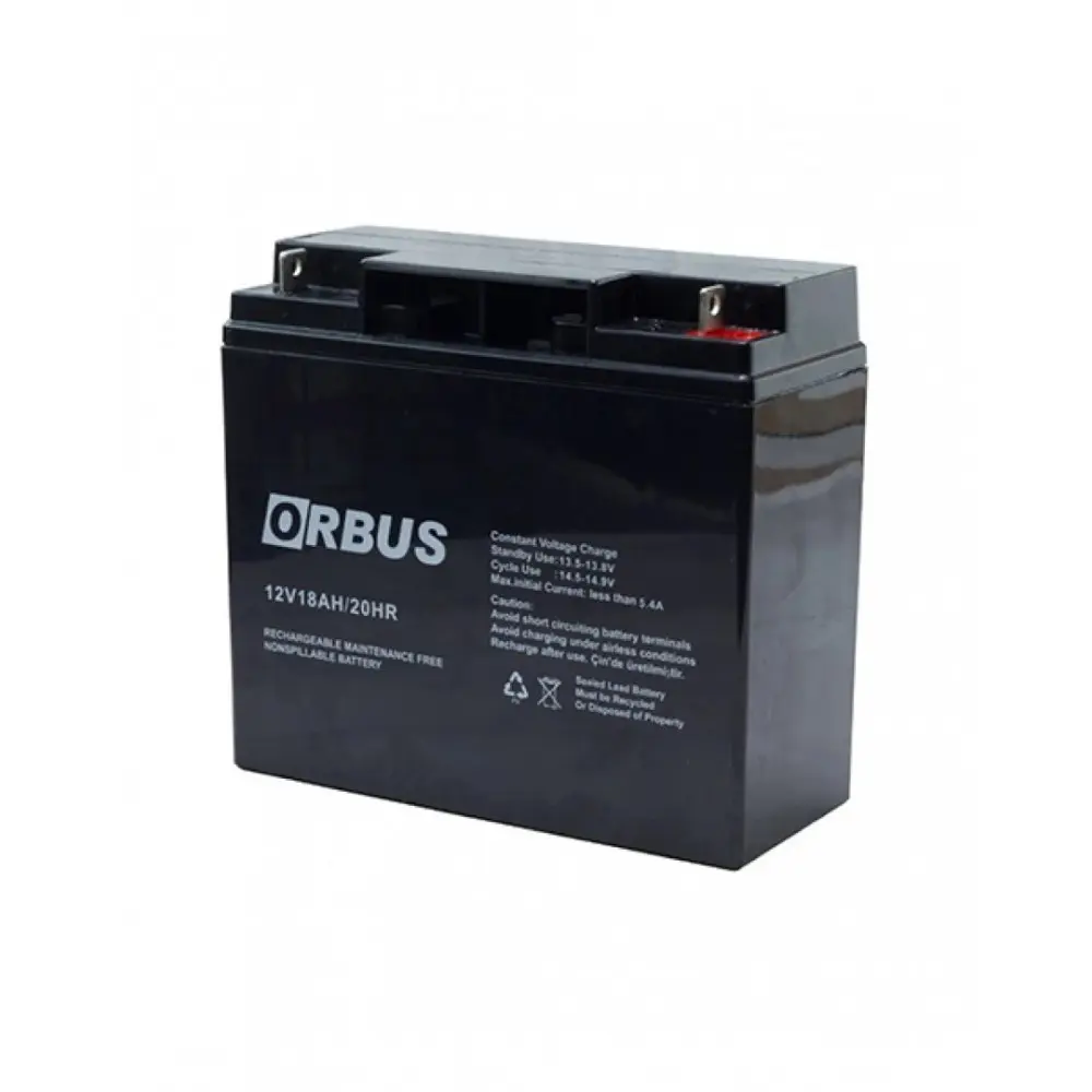 Orbus 12V 18AH KURU AKÜ