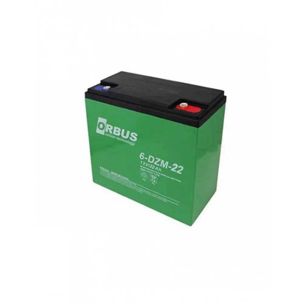 Orbus 12V 22AH ELEKTRİKLİ BİSİKLET AKÜSÜ