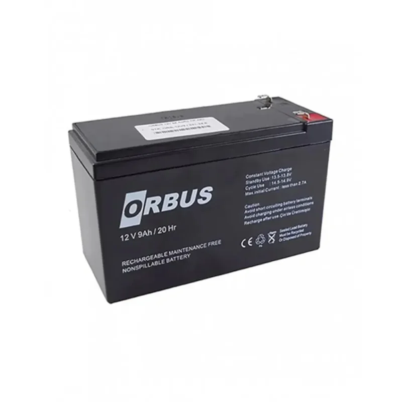 Orbus 12V 9AH KURU AKÜ