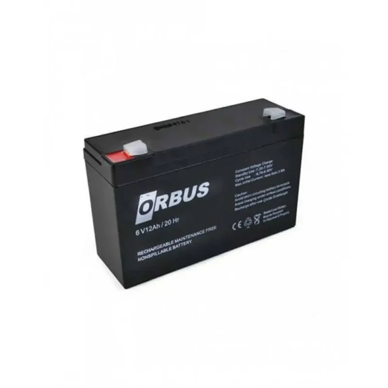 Orbus 6V 12AH KURU AKÜ