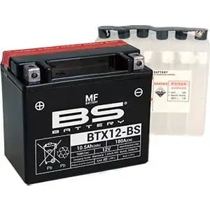 BS Battery 12V 10.5 Ah Motosiklet Aküsü 180A