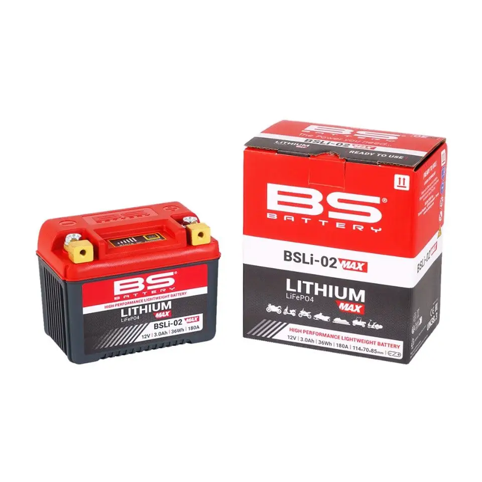 BS Battery 12V 3 Ah Motosiklet Aküsü 180A - Görsel 2