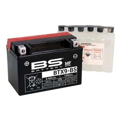 BS Battery 12V 8.4 Ah Motosiklet Aküsü 135A
