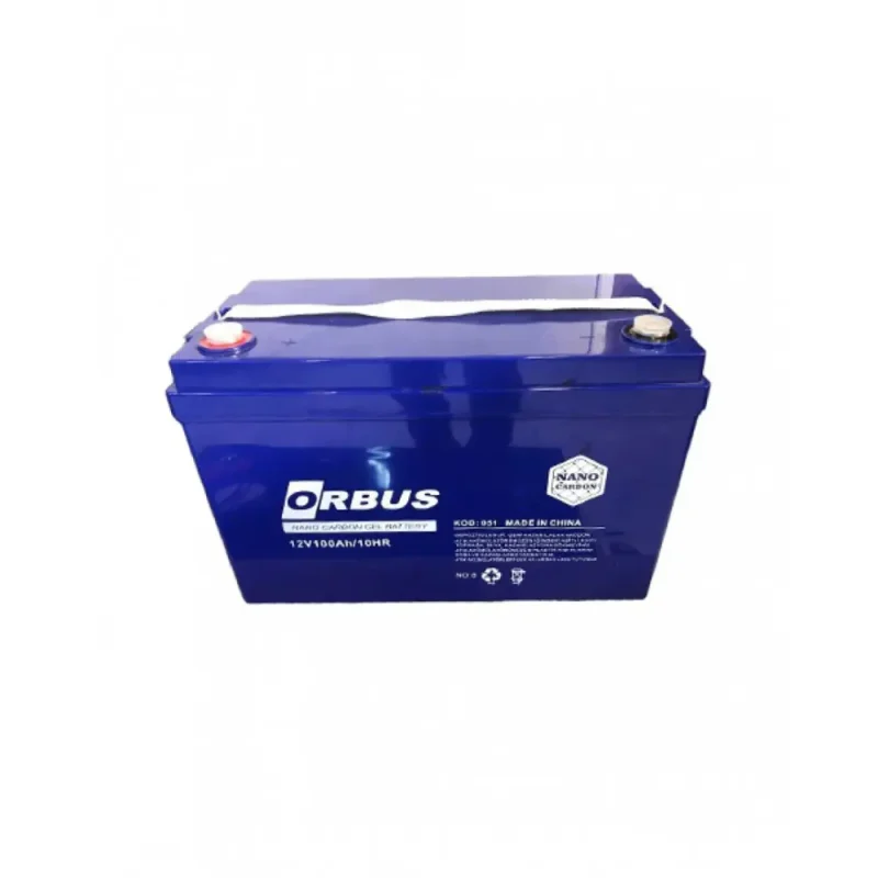 Orbus 12V 100AH JEL AKÜ