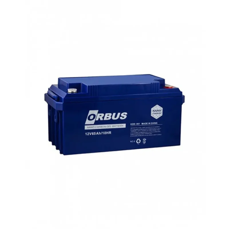 Orbus 12V 65AH JEL AKÜ
