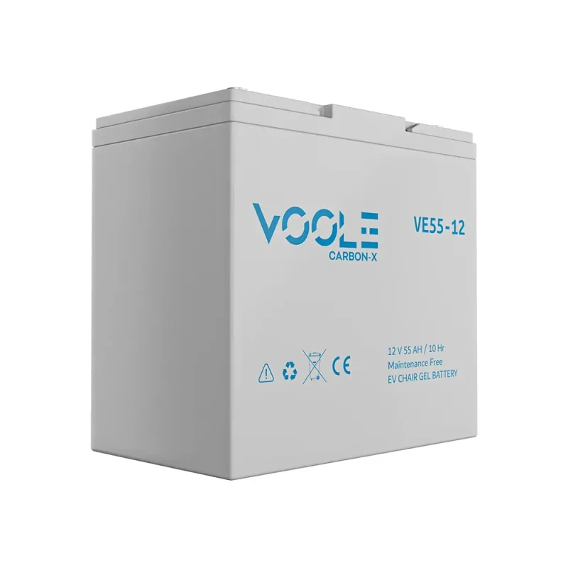 Voole 12V 55 Ah Engelli Araç Aküsü