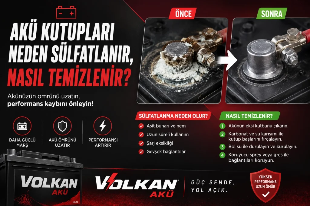 Akü Kutupları Neden Sülfatlanır?