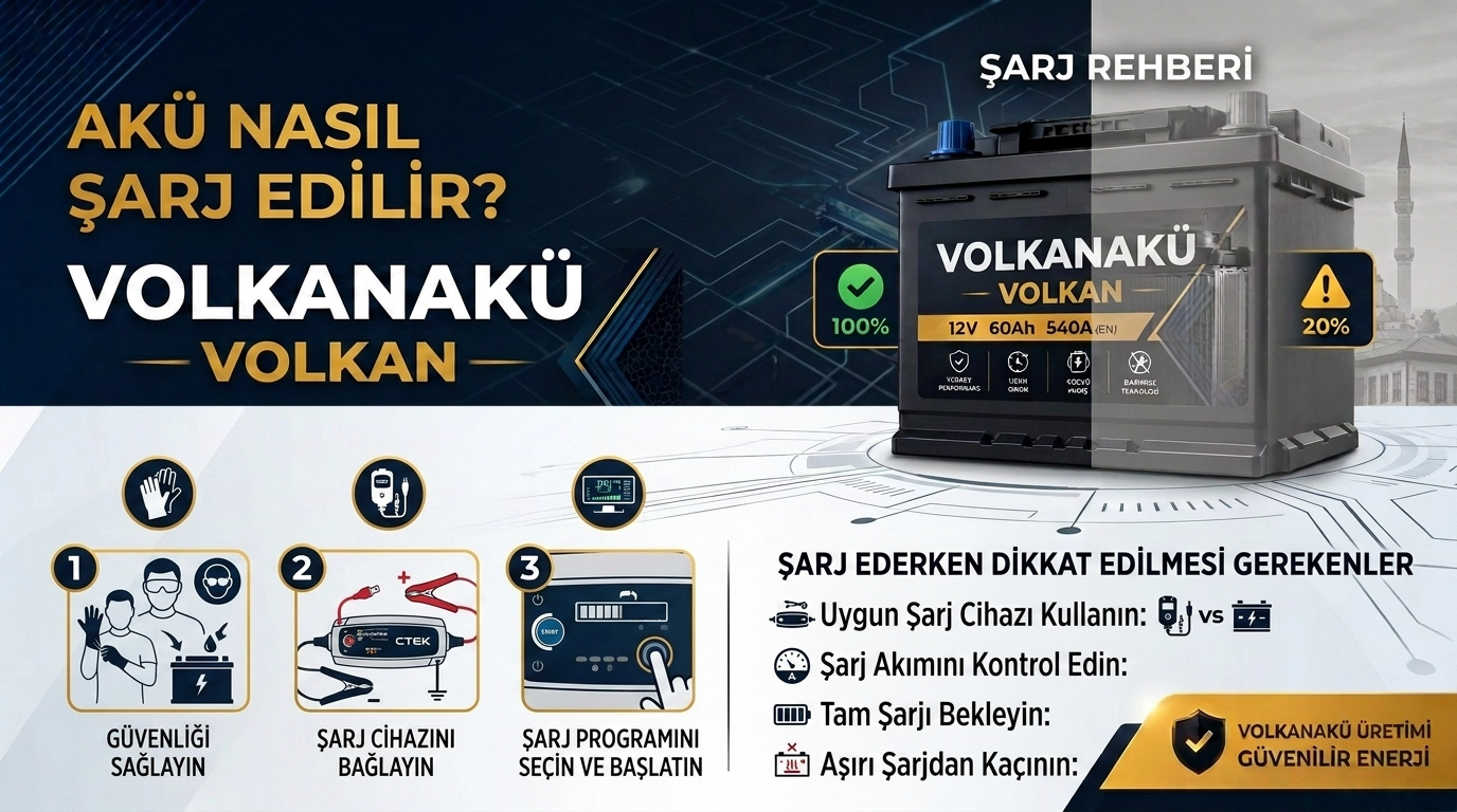 Akü Nasıl Şarj Edilir?